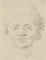 Portrait Study of a Man with a Cap, 1780, Pencil, Image 1