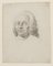 Porträt eines Mannes mit Locken, 1800, Bleistift 2