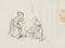 M. Neher, Children with Kittens, 1803, Pencil, Image 1