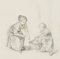M. Neher, Kinder mit Kätzchen, 1803, Bleistift 3