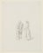 M. Neher, Mendicante con bambino, 1829, matita, Immagine 2