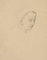 Old Woman with Headscarf, 1830, Pencil 1