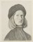H. Kestner, Portrait eines jungen Mannes, 1830, Bleistift 2
