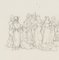 M. Neher, Italian Group of People with Till, 1830, Pencil 3