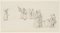 M. Neher, Scena di mercato, 1830, matita, Immagine 2