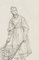 M. Neher, Woman with a Wheelbarrow, 1839, Pencil, Image 4