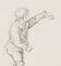 M. Neher, Figure Study of a Boy, 1840, Pencil, Immagine 3