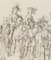 M. Neher, Procession with a Couple on Horseback, 1840, Pencil, Image 3