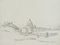 H. Wilhelmi, View of Saint Peter's in Rome, 1846, Pencil 1