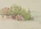 H. Christiansen, Country Houses Near Süding, 1921, Pencil, Image 1