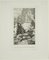 Acquaforte W. Hecht, San Wolfgang e il diavolo, XIX secolo, Immagine 3