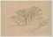 Rocky Landscape with Trees, 19th-century, Pencil, Image 2