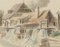 C. Nathe, Veduta di un mulino, XIX secolo, Pencil, Immagine 3