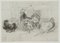 C. Jacque, Study from the Chicken Yard, 19th-Century, Charcoal 2