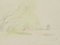 H. Christianen, on the Lakeshore Under Trees, 20th-Century, Pencil 1