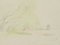 H. Christianen, on the Lakeshore Under Trees, 20th-Century, Pencil, Image 1