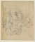 T. Oer, Charles V sur son lit de mort, 19ème siècle, Crayon 2