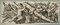 J. Meyer, diseño de un friso arquitectónico, armas de Heracles y mercurio, trofeo, siglo XVII, grabado, Imagen 2