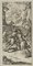 Acquaforte di J. Meyer, Rider Assault on Forest Path, XVII secolo, Immagine 2