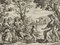 J. Meyer, Cerere seduta con cornucopia, Acquaforte, XVII secolo, Immagine 1
