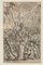 Entrada de los soldados, siglo XVIII, dibujo a pluma, Imagen 2
