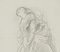 F. Bouchot, Penitent Mary Magdalene, 19th-Century, Pencil 3