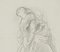 F. Bouchot, Penitent Mary Magdalene, 19th-Century, Pencil, Image 3