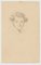 Porträt eines jungen Mannes mit dem gelockten Haar, 19. Jahrhundert, Bleistift 2