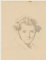 Porträt eines jungen Mannes mit dem gelockten Haar, 19. Jahrhundert, Bleistift 3
