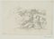 F. Bouchot, Mythological Scene, Sleeping Under Canopy, 19th-Century, Pencil 2