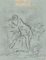 C. Jacque, Awakening Venus, desnudo femenino, siglo XIX, lápiz, Imagen 1
