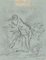 C. Jacque, Awakening Venus, Female Nude, 19th-Century, Pencil, Image 1