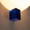 Lampada da parete in vetro di Murano con pesca e cubo blu, Immagine 16
