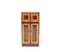 Art Deco Haagse School Cabinet in Oak with Four Doors, 1920s 1