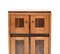 Art Deco Haagse School Cabinet in Oak with Four Doors, 1920s 10