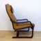 Danish Colored Leather Armchair, 1970s 3