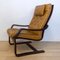 Danish Colored Leather Armchair, 1970s, Image 7