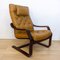 Danish Colored Leather Armchair, 1970s 2