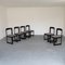 Dining Chairs in Lacquered Wood, Set of 6, 1960s 15