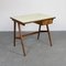 Schreibtisch aus Holz & Glas, 1950er 6