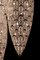 Lámpara de araña de techo Arabesque de acero y cristal con 9 lámparas de VGnewtrend, Imagen 2