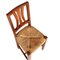 Antiker Asolo Stuhl aus Nussholz 3