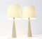Mid-Century Modern Table Lamps in Opaline by Archimede Seguso Murano, 1970s, Set of 2, Image 11