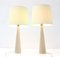 Mid-Century Modern Table Lamps in Opaline by Archimede Seguso Murano, 1970s, Set of 2, Image 10