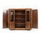 Art Deco Amsterdam School Bookcase in Oak by Max Coini, 1920s 3