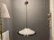 Lámpara colgante italiana en blanco y negro de cristal de Murano, Imagen 4