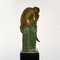 Art Déco Hockendes Bade-Mädchen aus Bronze, Frankreich, 1930er 6