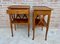 Fruitwood Bedside Tables or Nightstands, Set of 2 3