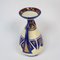Art Decó Vase aus handbemalter Keramik 3