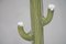 Murano Art Glass Water Green Cactus Plant, 1990s 3